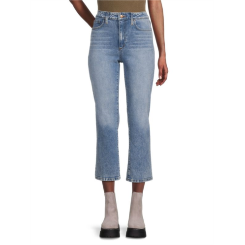 Joe  s Jeans Mid Rise Cropped Boot Cut Jeans