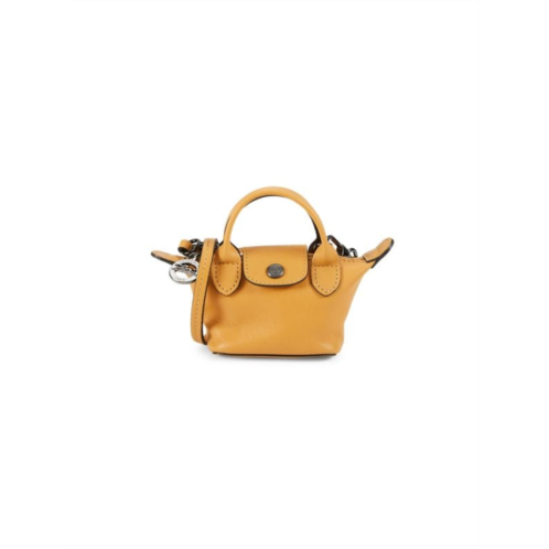 Longchamp Mini Leather Top Handle Bag