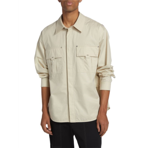 Helmut Lang Cargo Vented Button Down Shirt