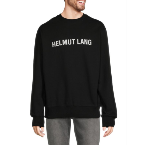 Helmut Lang Core Logo Crewneck Sweatshirt