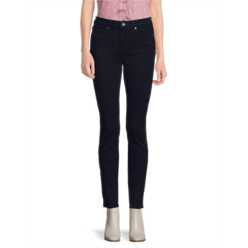 Paige Hoxton Mid Rise Cropped Skinny Jeans