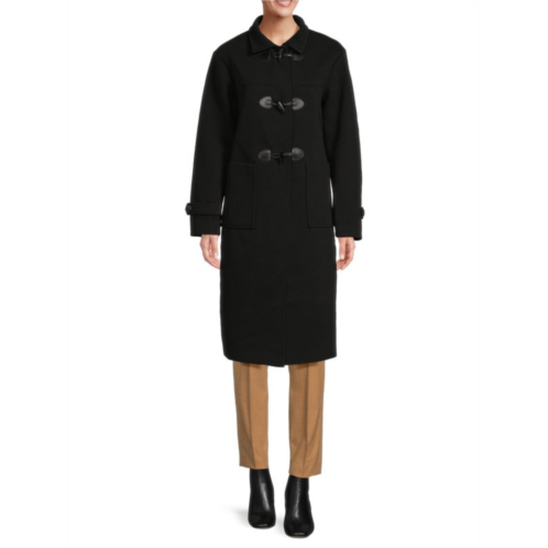 Nvlt Stand Collar Longline Duffel Coat