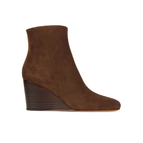 Vince Andy Suede Wedge Ankle Boots