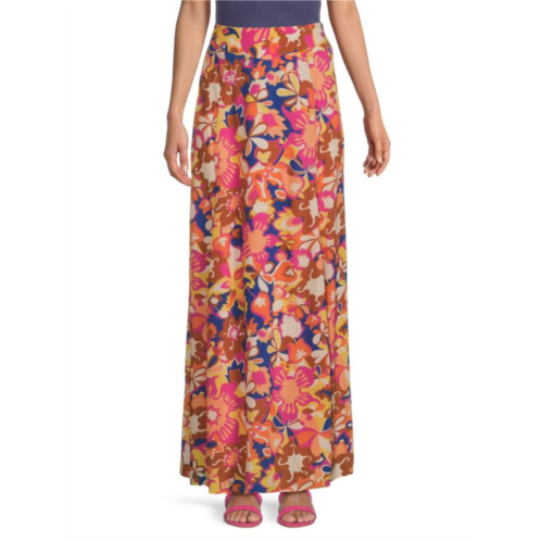 Ba&sh Sanna Floral Maxi Skirt