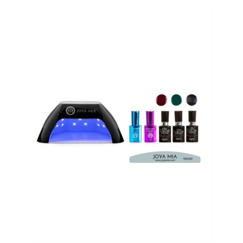Joya Mia 7-Piece LED Lamp & 3-Color Gel Polish Manicure Kit