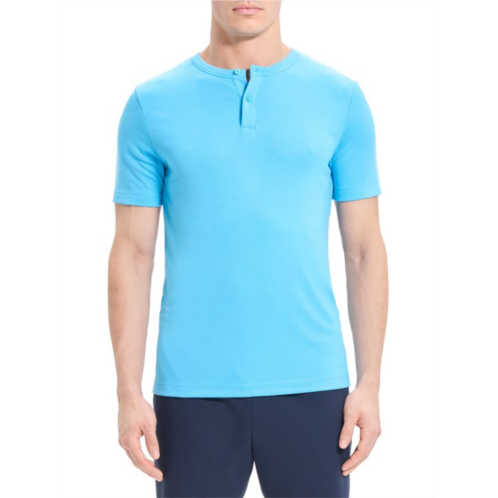 Theory Gaskell Short Sleeve Henley