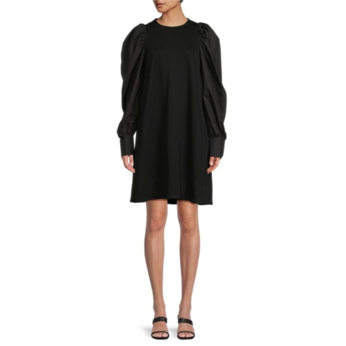 Area Stars Puff Sleeve Shift Dress