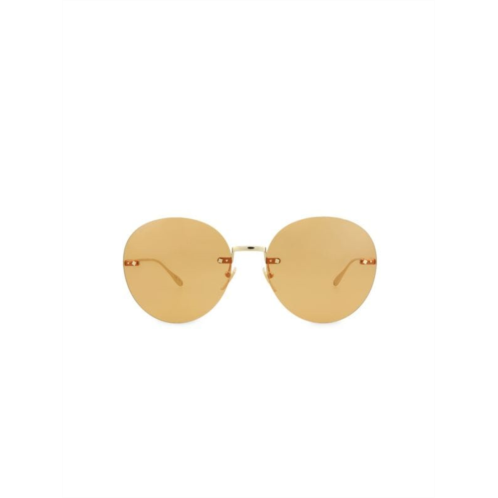 Gucci 60MM Oval Sunglasses