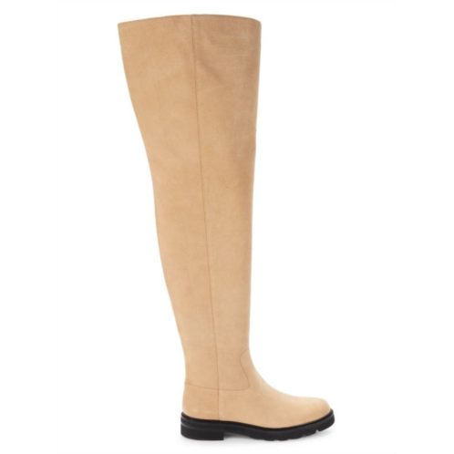 Stuart Weitzman Chicago Leather Thigh Boots