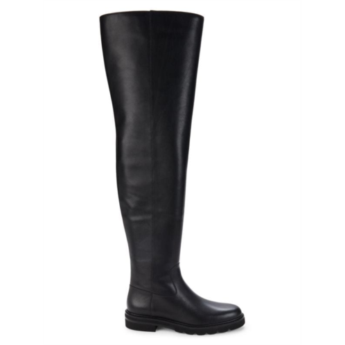 Stuart Weitzman Chicago Leather Thigh Boots