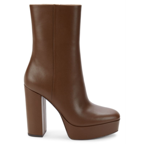 Stuart Weitzman Party Block Heel Platform Ankle Boots