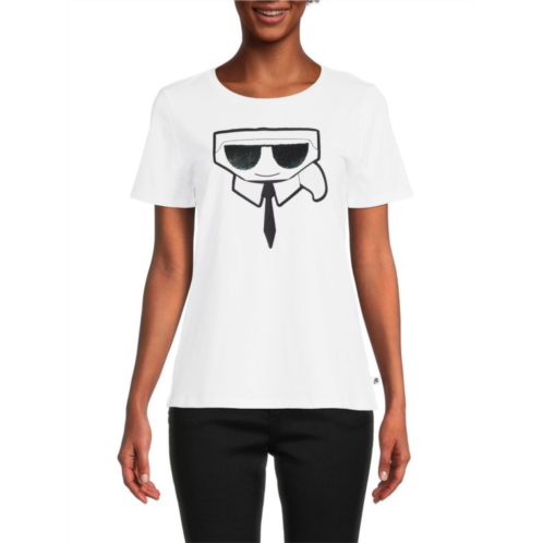 Karl Lagerfeld Paris Cocktail Graphic Tee