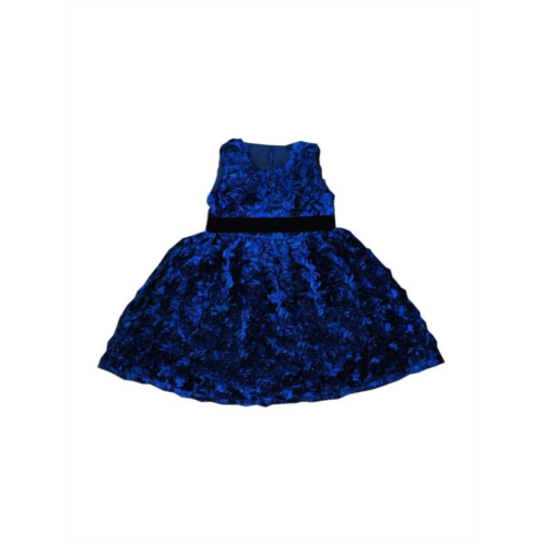 Joe-Ella Baby Girls, Little Girls & Girls Textured Rose Midi Dress