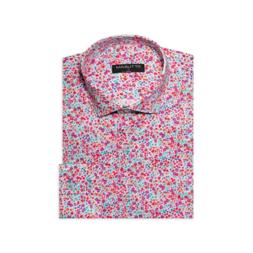 Masutto Karina Floral Dress Shirt