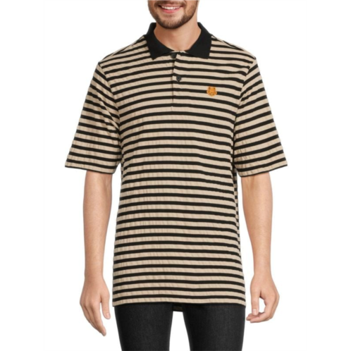 Kenzo Striped Contrast Polo