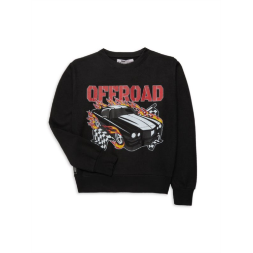 Vintage Havana Little Boys Offroad Crewneck Sweatshirt