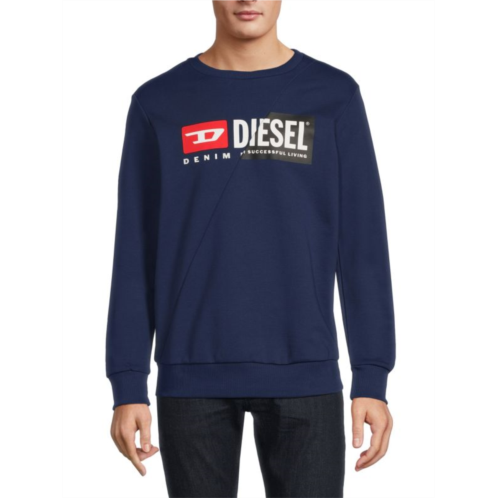 Diesel S-Girk-Cuty Logo Sweatshirt