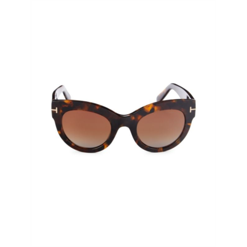 TOM FORD 51MM Oval Sunglasses