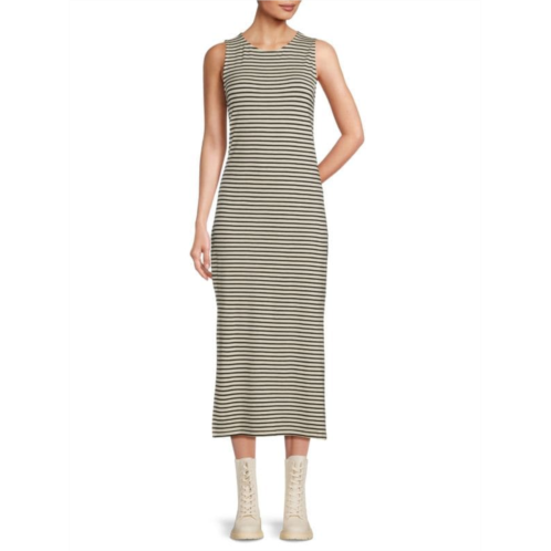 Vero Moda Fiona Striped Midi Dress