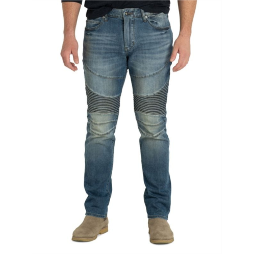 Stitch  s Jeans Distressed Slim Fit Biker Jeans