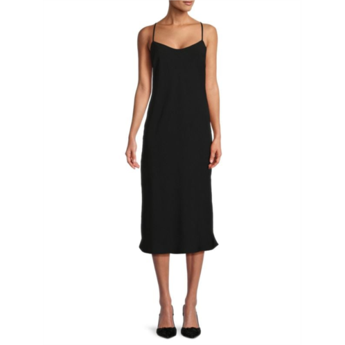 Bobeau Solid Slip Dress