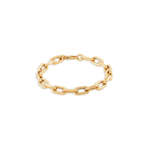 Saks Fifth Avenue Made in Italy 14K Yellow Gold Link Chain Bracelet