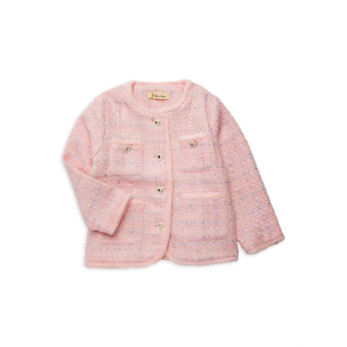 Doe A Dear Little Girls Tweed Jacket