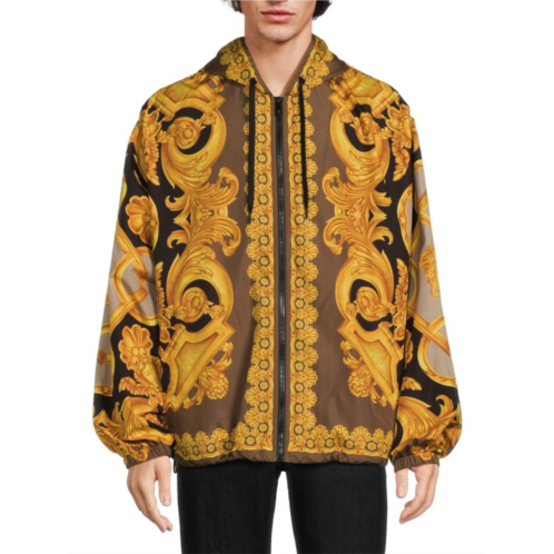 Versace Garland Padded Zip Hoodie