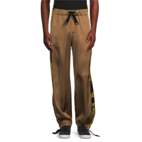 Versace Medusa Racing Stripe Sweatpants