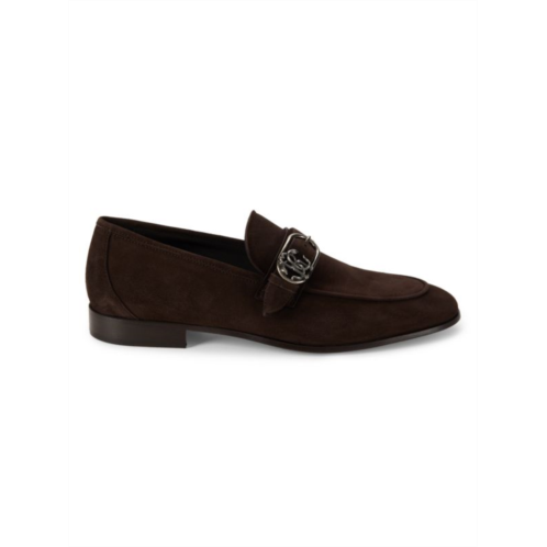 Roberto Cavalli Suede Loafers
