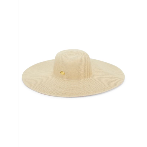 Surell Logo Straw Floppy Hat