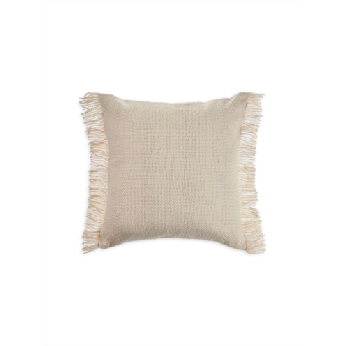 LR Home Aspen Fringe Square Throw Pillow