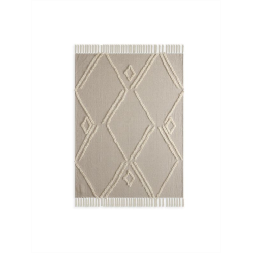 LR Home Herringbone Fringe Throw Blanket