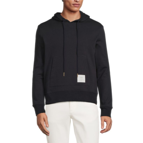 Thom Browne Floral Embroidery Drawstring Hoodie