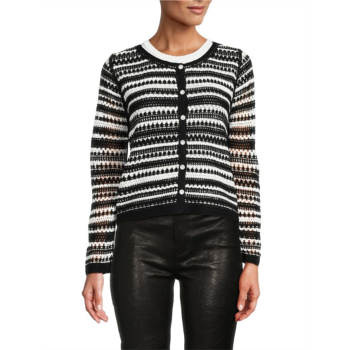 nanette nanette lepore Roundneck Cardigan