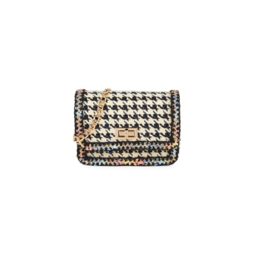 Doe A Dear Girls Tweed Crossbody Bag