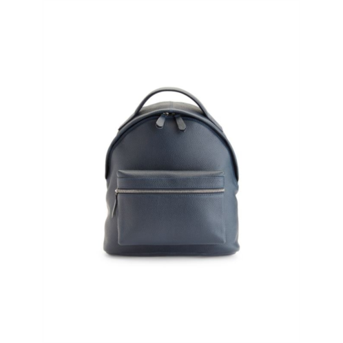 Royce New York Compact Leather Backpack