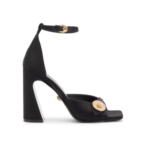 Versace Medusa Flare Heel Sandals