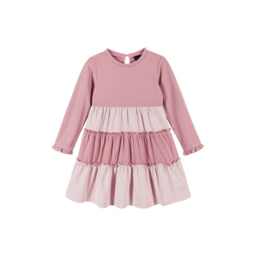 Andy & Evan Little Girls Knit Tiered Dress