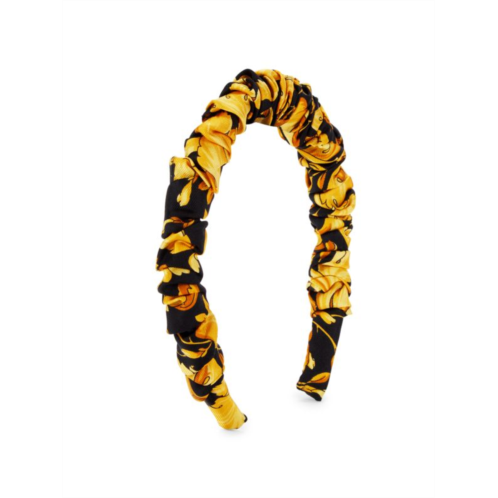 Versace Girls Baroque Silk Headband