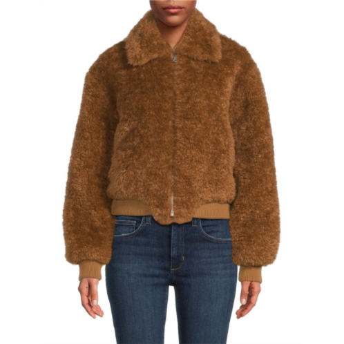 Rag & bone Nikki Faux Fur Jacket
