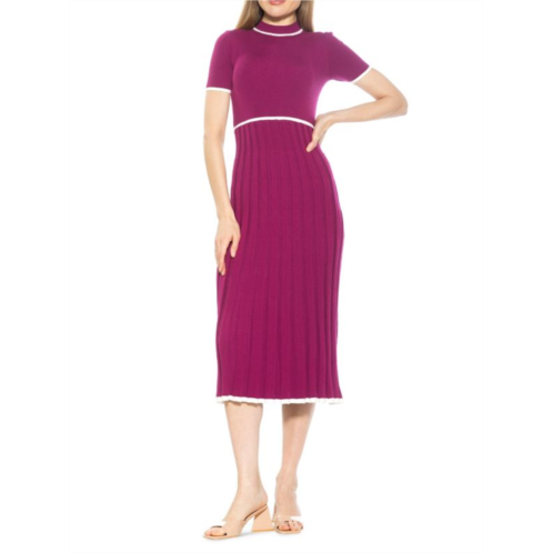 Alexia Admor Gillian Knit A-Line Dress