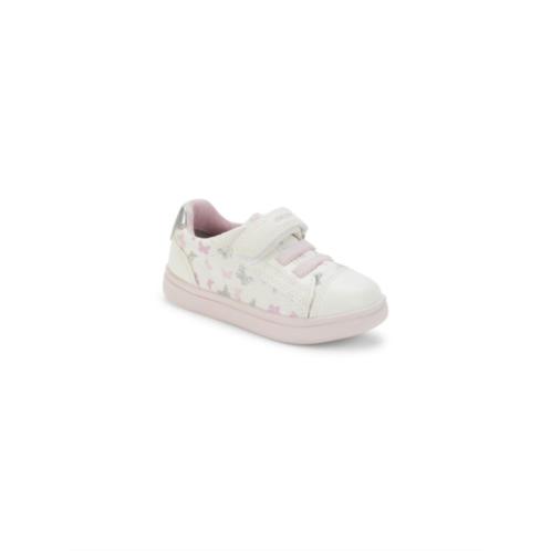 Geox Baby & Little Girls Shimmer Butterfly Sneakers