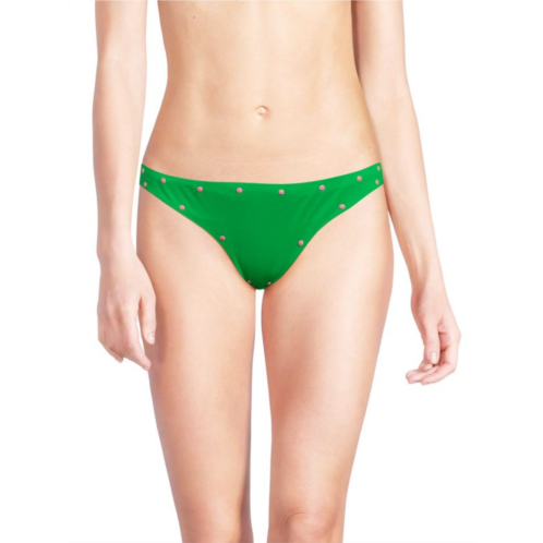 Cynthia Rowley Studded Bikini Bottoms