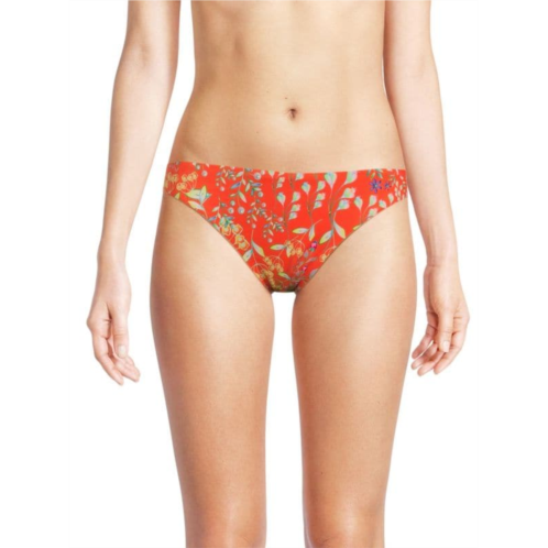 Cynthia Rowley Floral Bikini Bottoms