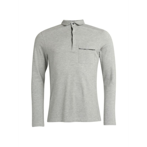 Barbour Adie Long-Sleeve Polo Shirt