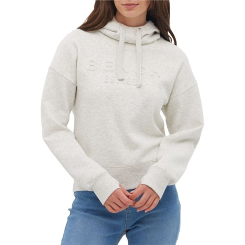 Bench. Reapi Embossed Cowl Neck Hoodie