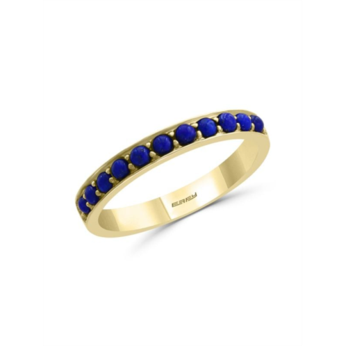 Effy 14K Yellow Gold & Lapis Lazuli Ring