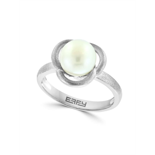 Effy ENY Sterling Silver & 8MM Freshwater Pearl Ring