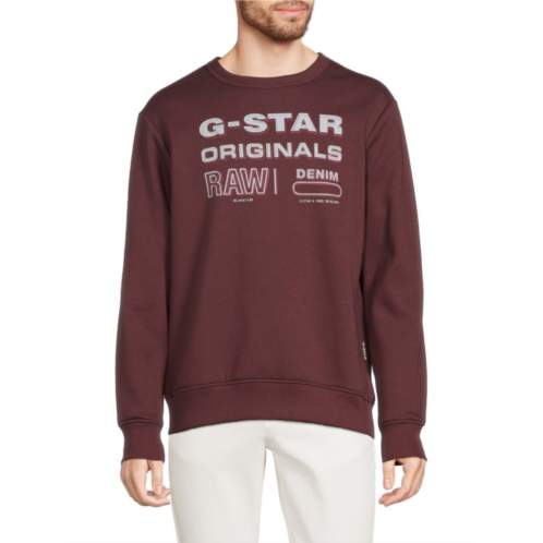 G-Star RAW Logo Graphic Sweatshirt